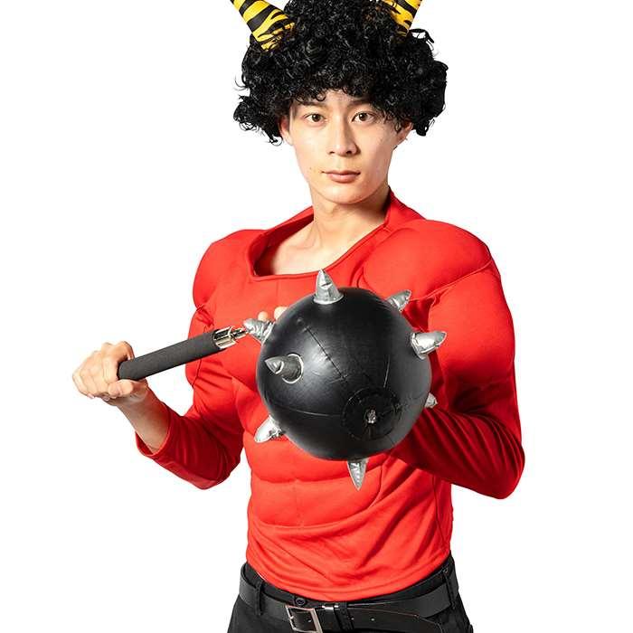 即日出荷 とげとげボールチェーンハンマー コスプレグッズ 小物 小道具 節分 豆まき クリアストーン 4560320908289 - 画像 (5)