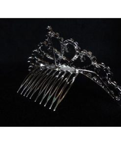 ティアラ コーム ウェディング ブライダル ウエディング アクセサリー ヘアアクセサリー 小物 結婚式 花嫁 披露宴 二次会 パーティー ミニティアラ 子供