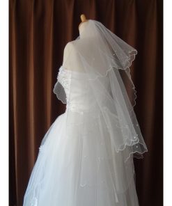 ベール ウエディングベール ２色 ショート パール レース ウェディングベール ウエディング ウェディング 小物 結婚式 挙式 花嫁 二次会 披露宴 ショート丈