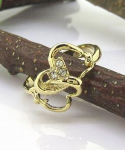 スワロフスキー クリスタル ゴールド 送料無料 ジュエリー アクセサリー 指輪 ring リング レディース ギフト プレゼント