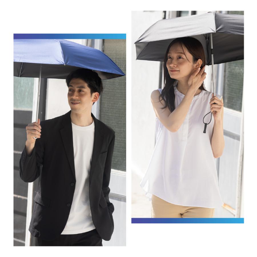 tobest 日傘 メンズ 軽量 完全遮光 自動開閉 折りたたみ 晴雨兼用 UVカット99.9% 遮光率100% 男女兼用 折り畳み傘 - 画像 (6)