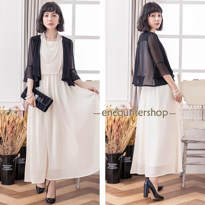 結婚式 ショール パーティー ボレロ フォーマル はおり ジャケット 20代 30代 40代 グレー ブラック 成人式 謝恩会 披露宴 二次会 黒 卒業式 入学式 - 画像 (7)