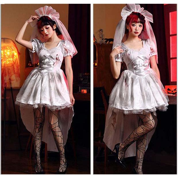 ハロウィン クール 魔女 魔法使い ウォッチ 吸血鬼 ヴァンパイア 短丈 ロング丈 ワンピース シャーマン 死神 m l 仮装 コスプレ衣装 - 画像 (6)