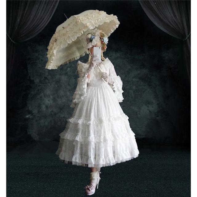 パニエ ロリータ ワイヤー有り 普段使い 70cm ゴスロリ ソフトチュール - 画像 (7)