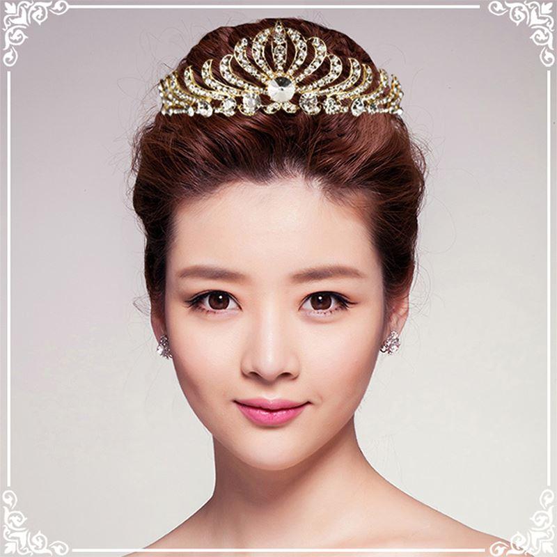 ティアラ 結婚式 ウエディング 披露宴 ブライダル 在庫一掃セール タトゥーシール 贈呈対象 ft9053gd - 画像 (3)