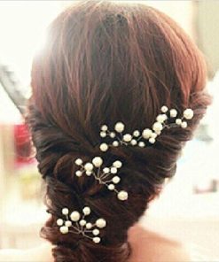 髪飾り ヘッドドレス ヘアアクセサリー ウェディング 和服 和装 卒業式 袴 袴セット 着物 ヘッドアクセ 髪留め 花 ホワイト パール ヘアピン アレンジ