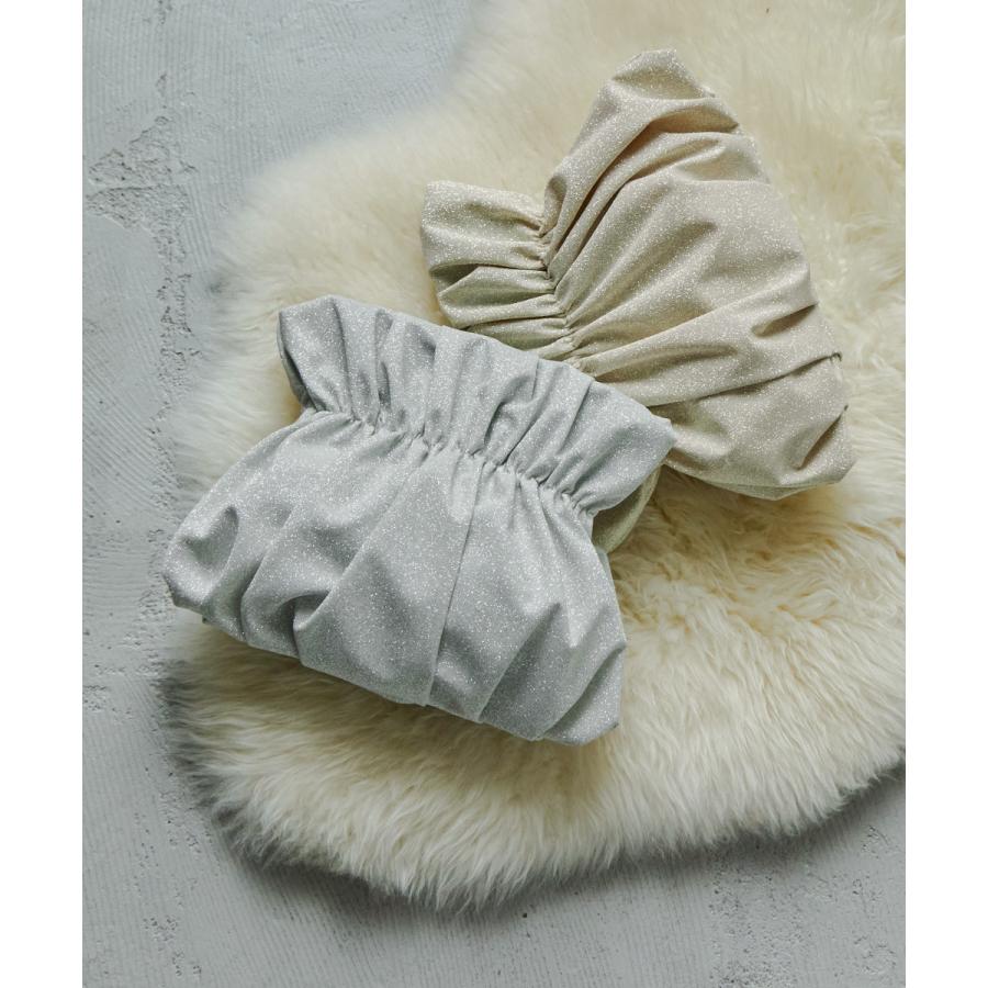 niana シャイニーシェルクラッチバッグ ラメ ミニバッグ パーティーバッグ 3way ハンドバッグ ショルダーバッグ - 画像 (7)