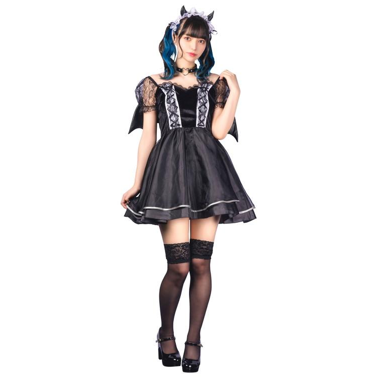 clearstone コケティッシュ ガーリー レーシィ デビル 悪魔 Devil DEVIL レディース 女性 女 衣装 仮装 コスプレ コスチューム ハロウィン halloween - 画像 (3)
