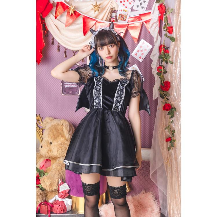 clearstone コケティッシュ ガーリー レーシィ デビル 悪魔 Devil DEVIL レディース 女性 女 衣装 仮装 コスプレ コスチューム ハロウィン halloween - 画像 (5)