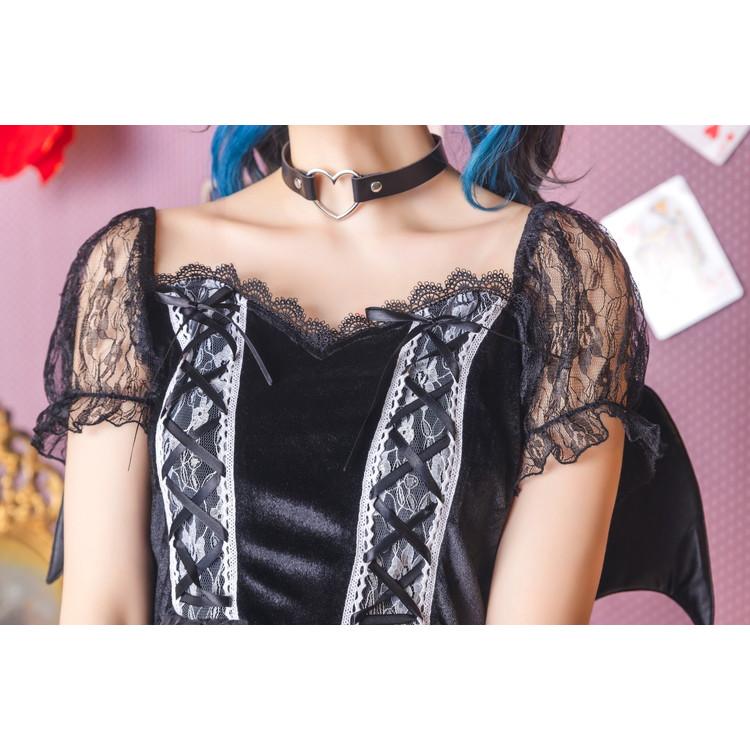 clearstone コケティッシュ ガーリー レーシィ デビル 悪魔 Devil DEVIL レディース 女性 女 衣装 仮装 コスプレ コスチューム ハロウィン halloween - 画像 (6)