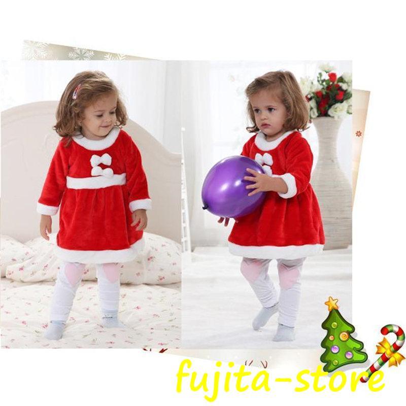 サンタ サンタクロース コスチューム 衣装 子供服 キッズ こども用 赤ちゃん 子供用 女の子 男の子 クリスマス パーティー - 画像 (5)