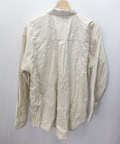 ◇ MONO-MART 長袖 シャツ サイズM ベージュ レディース E