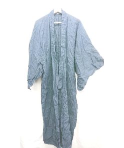 ◇ ⊂ ◎ MONO-MART モノマート 総柄 半袖 ロング丈 ワンピース サイズXL ネイビー レディース E