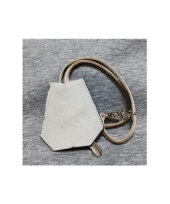 ふるさと納税 小物 大阪府 豊能町 キーカバー　大　ホースヘアー(馬革)・ホワイト 1657326