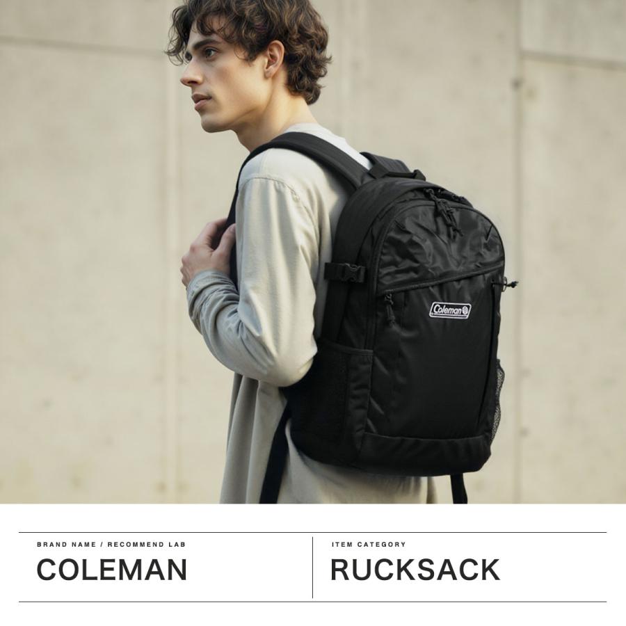 Coleman 最大42%★9/24迄 公認販売店 コールマン リュック メンズ レディース 大容量 通学 通勤 おしゃれ 軽量 25L A4 2層 撥水 学生 WALKER ウォーカー25