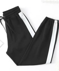 ジャージパンツ レディース スウェット ジョガーパンツ 長ズボン スポーツウェア ヨガ 大きいサイズ カジュアル サイドライン ワイド ゆったり