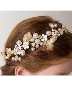 /キッズアクセサリー　カチューシャ　ヘッドドレス　キッズドレス　子供ドレス　フラワーガール　結婚式　発表会　セレモニー　/