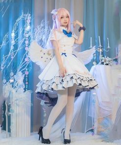 ブルーアーカイブ -Blue Archive- 聖園ミカ コスプレ衣装 イベント ゲーム ウィッグ 靴 追加可