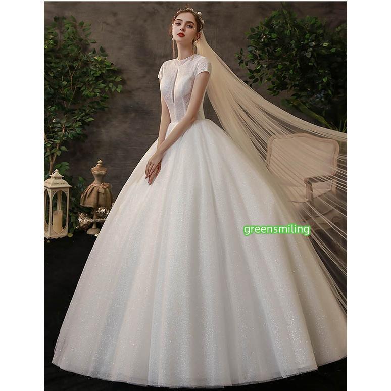 花嫁 プリンセスドレス ウエディングドレス 結婚式 二次会 - 画像 (2)