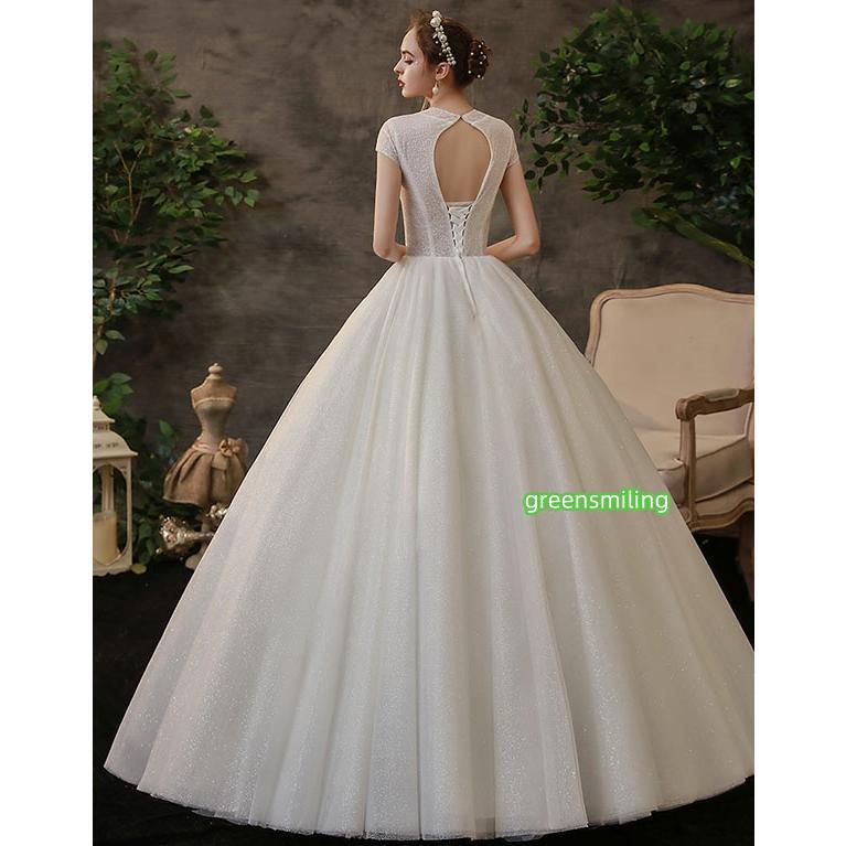 花嫁 プリンセスドレス ウエディングドレス 結婚式 二次会 - 画像 (3)