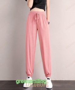 ジャージ レディース ジョガーパンツ スウェットパンツ ひんやり カジュアル おしゃれ スポーツウェア 裾ゴム 春夏 ダンス 運動着