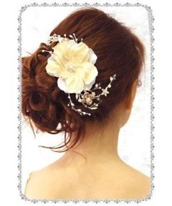 リトルムーン ヘッドドレス Blanc Beaute  コーム ウィズリー ヘアアクセ ウエディング ブラン ボーテ