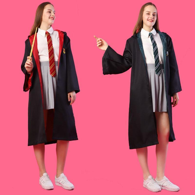 ハロウィン コスプレ衣装 Harry Potter グリフィンドールハリーポッターローブ、レイブンクロー、ハッフルパフ、スリザリンハロウィン/仮装 子供 大人 可愛い