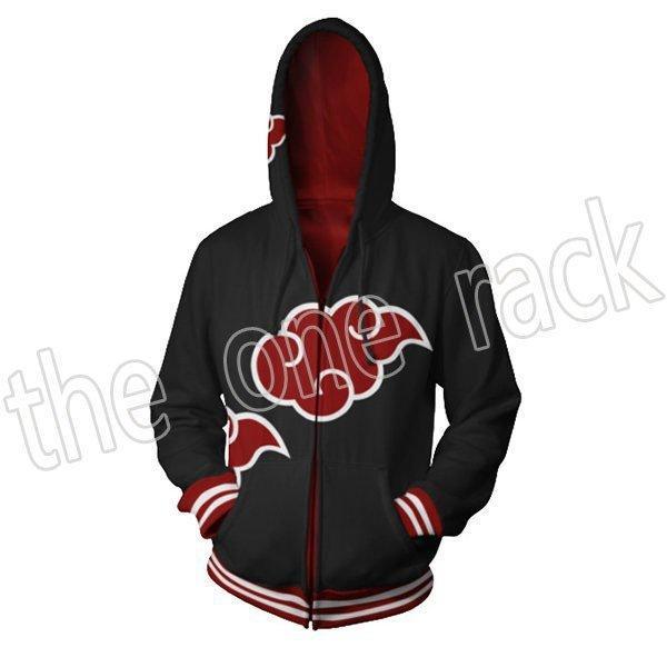 NARUTO -ナルト- コスプレ衣装 スウェット パーカー フード付き 春秋 コート ファスナー付き 仮装 変装 コスチューム 男女兼用