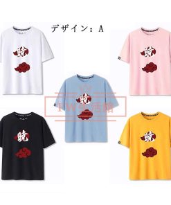 NARUTO -ナルト- コスプレ衣装 半袖 Tシャツ 春夏 コート 仮装 コスチューム アニメ 通気 吸汗