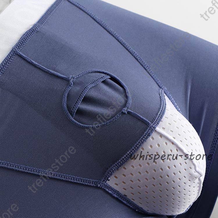 ボクサーパンツ 上向き 網ポケット アンダーウェア メンズ パンツ 3d 2枚組 男性下着スポーツウェア 通気性 蒸れない 分離型 オススメ 男性下 - 画像 (5)