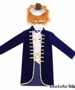 コスプレ 仮装 衣装  美女と野獣 子供用 余興 童話 ビーストコスチューム