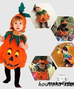 かぼちゃ パンプキン  キッズ ベビー コスプレ衣装 女の子 男の子 子供用 ダンス衣装 コスプレ コスチューム 子供