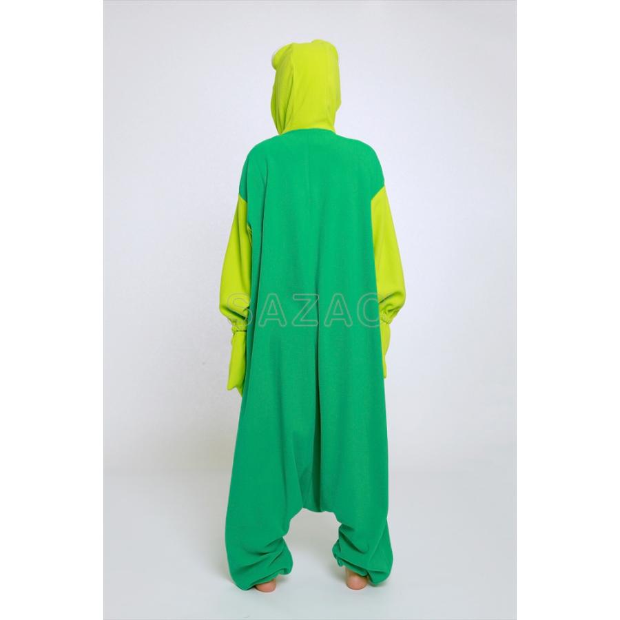 sanrio 着ぐるみ けろけろけろっぴ サンリオ フリース 大人用 フリーサイズ パジャマ コスプレ 仮装 SAZAC サザック SAN-1714 - 画像 (6)