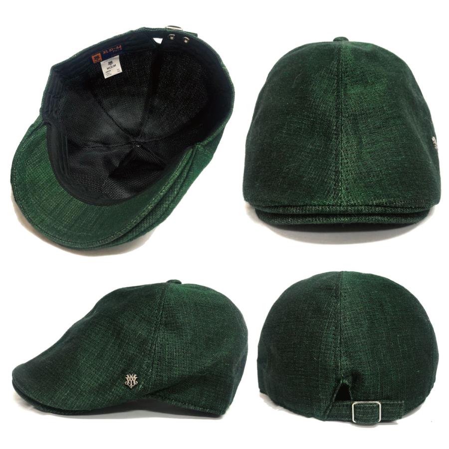 ハンチング帽 メンズ 帽子 BIG 麻綿 深めで被りやすい 58cm-63cm 再入荷でサイズ変更 ピンズ付 MQUM hun-658 大きいサイズ 涼しい 30代 40代 50代 60代 - 画像 (9)