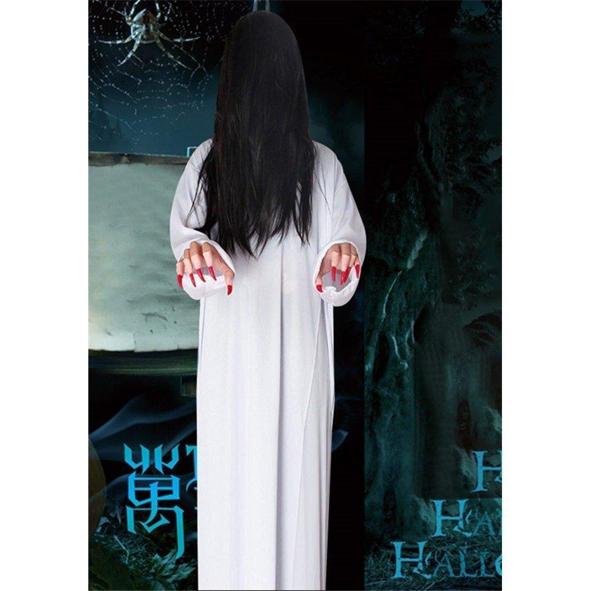 ハロウィン 鬼 コスチューム 衣装 コスプレ 仮装 大人用 貞子 クリスマス COSPLAY 変装 魔女 犯人 悪魔 ワンピース バンパイア 女 - 画像 (2)