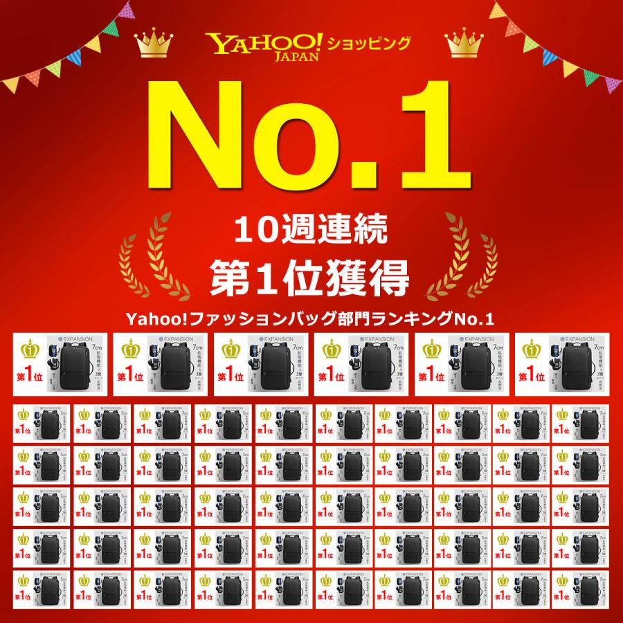 ビジネスリュック リュック メンズ 大容量 リュックサック 拡張 軽量 撥水 3way 通勤カバン 出張 バッグ バッグパック 20L 35L 15.6 pc - 画像 (2)