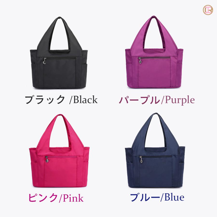 トートバッグ レディース 軽い ナイロン 小さめ 通勤 カバン レディス バック ミニ サブ メンズ 軽量 - 画像 (8)