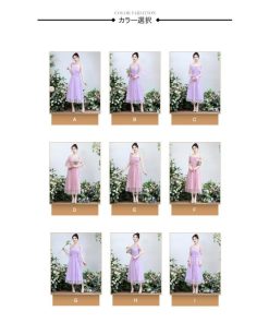 【大特価】ウェディングドレス　パーティードレス ロング丈 ロングドレス　無地　ドレス　花嫁ドレス　二次会　ワンピース　　結婚式　演奏会