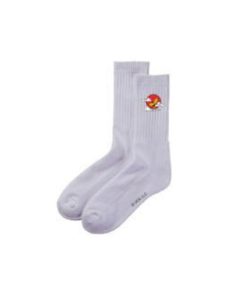 スモMN1376L　【送料無料】【ミニオンズ】刺繍ソックス【バナナ】【ミニオン2】【ユニバーサル】【ユニバーサルスタジオ】【ユニバ】【映画】【アニメ】【ソッ…