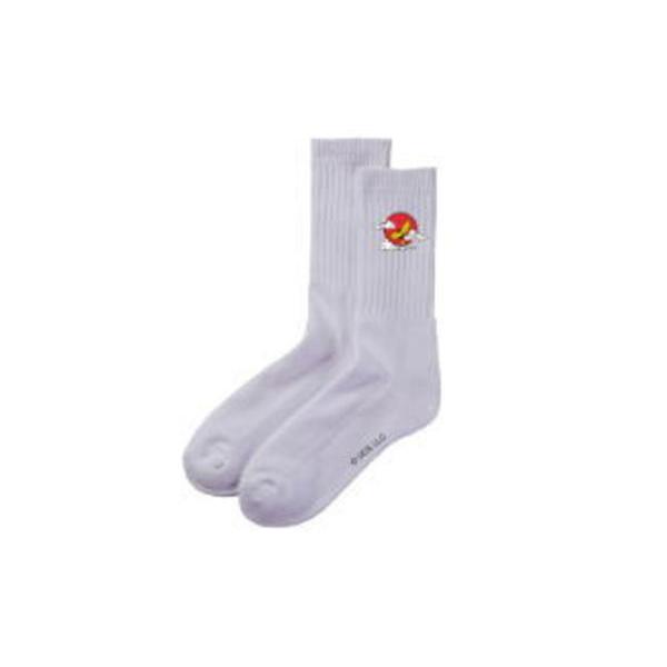 スモMN1376L 【送料無料】【ミニオンズ】刺繍ソックス【バナナ】【ミニオン2】【ユニバーサル】【ユニバーサルスタジオ】【ユニバ】【映画】【アニメ】【ソッ…