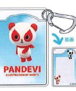マリPSM-019 【送料無料】【パンシェル】クリアパスケース【スカイ】【パンデビ】【パンダ】【動物】【アニマル】【ポーチ】【定期入れ】【カード入れ】【収納…