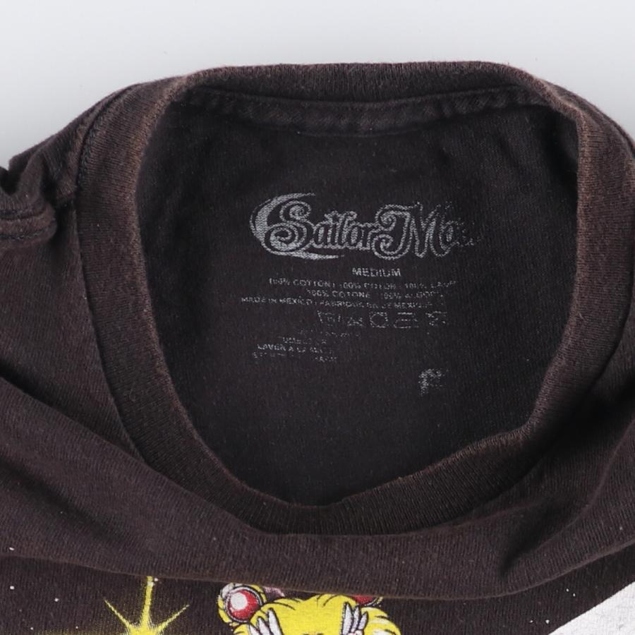 古着 SAILOR MOON 美少女戦士セーラームーン 月野うさぎ アニメ キャラクタープリントTシャツ メンズM相当 /eaa578371 - 画像 (2)