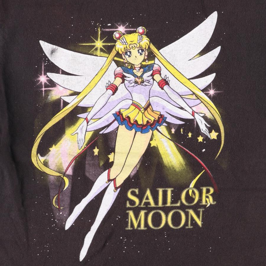古着 SAILOR MOON 美少女戦士セーラームーン 月野うさぎ アニメ キャラクタープリントTシャツ メンズM相当 /eaa578371 - 画像 (3)