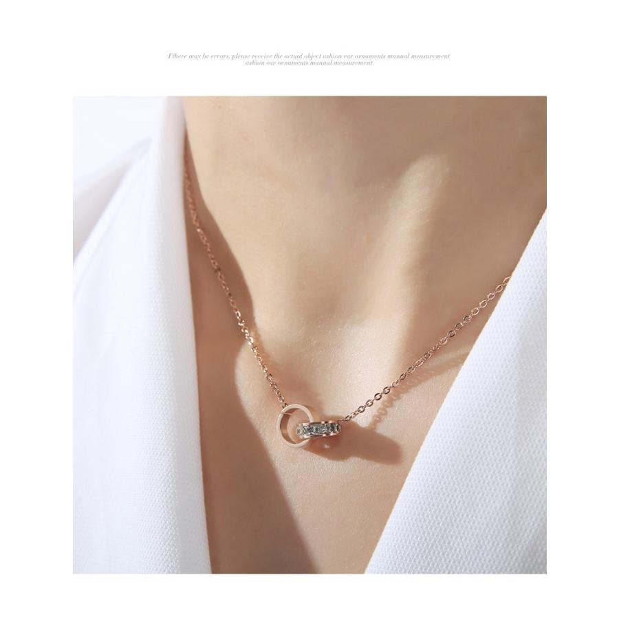 ネックレス スワロフスキー ステンレス 誕生日 クリスマス 母の日 テレワーク ランチ会 金属アレルギー対応 - 画像 (3)