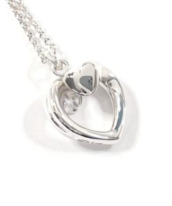 ジョージジェンセン Georg Jensen ネックレス ペンダント 2002 ハート シルバー925 新品仕上げ済み アクセサリー