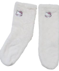 ハローキティ グッズ 女性用防寒靴下 キャラクター ボアルームソックス