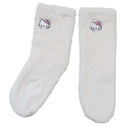 ハローキティ グッズ 女性用防寒靴下 キャラクター ボアルームソックス