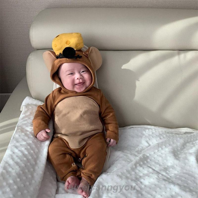 ハロウィン衣装 ベビー 仮装 子供服 キッズ コスチューム 新生児 男の子 女の子 赤ちゃん 長袖仮装 ロンパース ハロウィン変装 ハロウィーン 可愛い - 画像 (6)