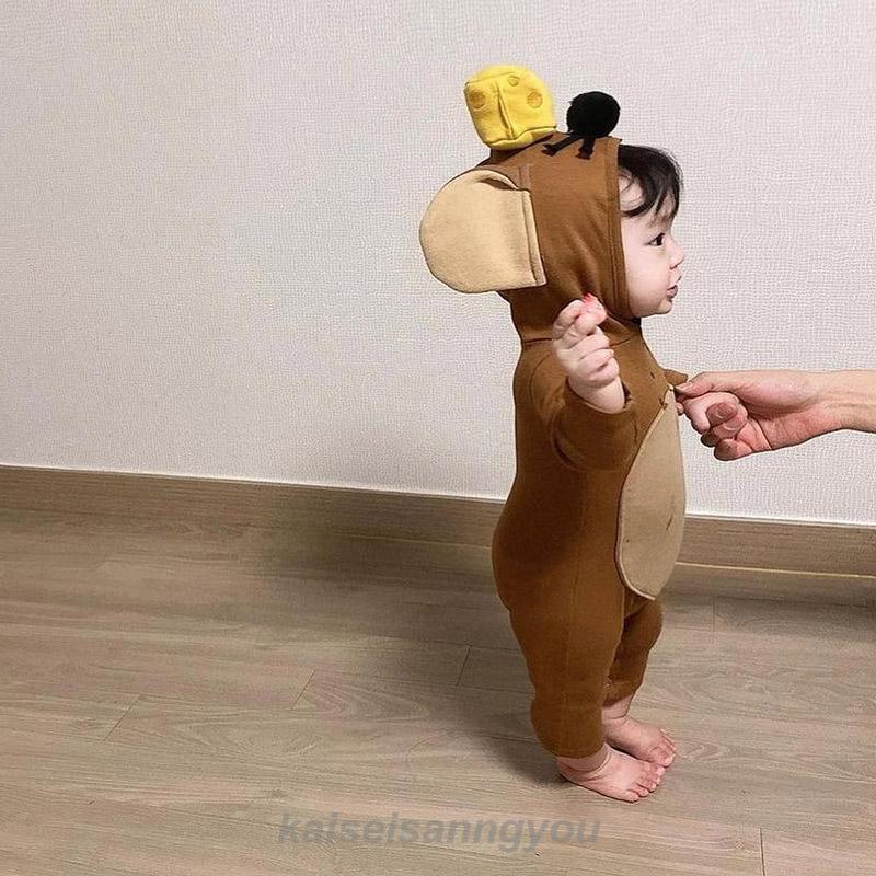 ハロウィン衣装 ベビー 仮装 子供服 キッズ コスチューム 新生児 男の子 女の子 赤ちゃん 長袖仮装 ロンパース ハロウィン変装 ハロウィーン 可愛い - 画像 (8)