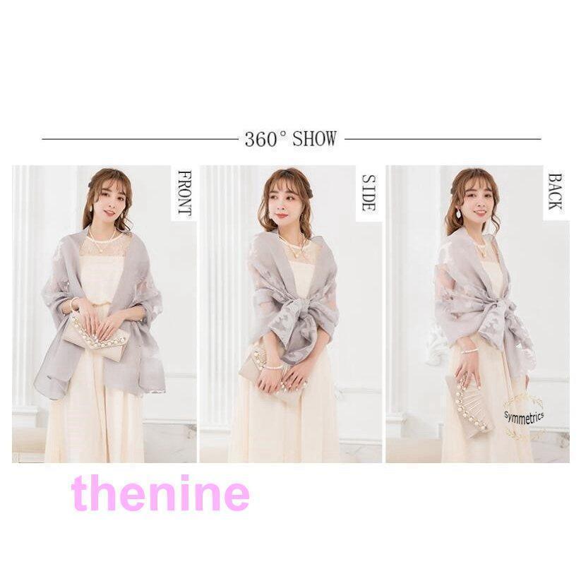 ボレロ 結婚式 ショール フォーマル ドレス用ショール ストール ストール ドレス パーティー ドレス - 画像 (8)